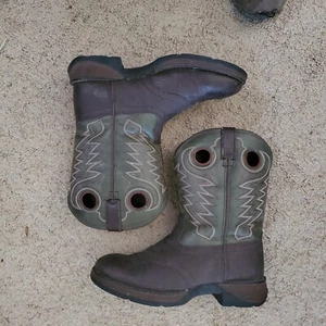 Durango Stiefel, Damen 6M, Reitsohle, grün/braun - Bild 1 von 7