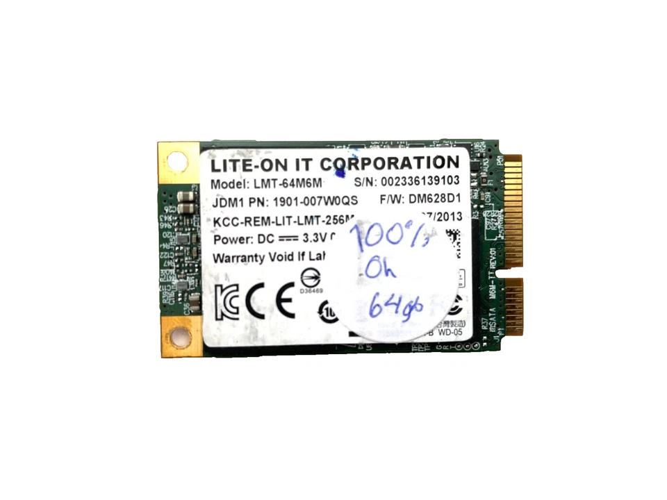 LITE-ON IT LMT-64M6M Interne mSATA SSD 64 GB - Bild 1 von 1