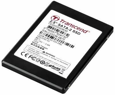 Hard Drive Transcend TS32GSSD630 32GB MLC SATA II SSD 64MB Cache 2.5" Inch - Image 1 of 3