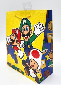 Super Mario Gift Bag per 6 pcs. Nintendo - 21,5 x 26 cm - Picture 1 of 4