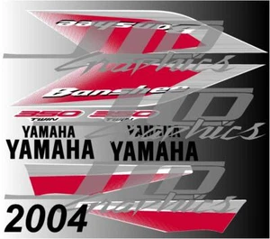 2004 banshee full graphics decals kit THICK AND HIGH GLOSS - Bild 1 von 4