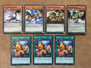 3 Dinomist Charge + Plesios, Pteran, Ceratops, Rex ~ Common ~ BOSH-EN063 - Picture 1 of 2