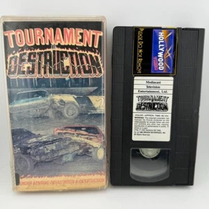 Tournament of Destruction Demolition Derby VHS Tape 1989 - Imagen 1 de 4