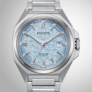 Citizen NB6051-59L Automatic Stainless Steel Blue Sapphire Limited Edition - Picture 1 of 7