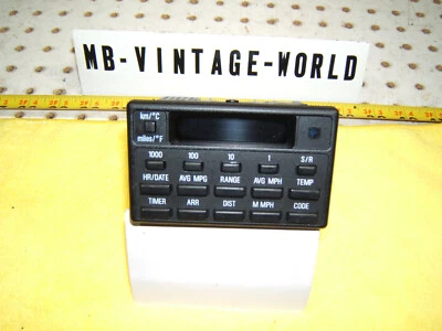 Genuine BMW E34 89-05 525i 535i 540i sedan front dash black Check 1 Computer - Image 1 of 4