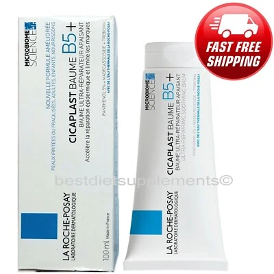 Bálsamo calmante ultra reparador La Roche Posay Cicaplast Baume B5+ 100 ml 3,3 oz nuevo en caja Foto 1 de 4