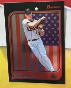 Cal Ripken 1997 Bowman International AMERICAN Flag SSP Parallel #18 - Picture 1 of 2