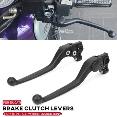 Palancas de embrague de freno para DUCATI Monster 659 Hypermotard 796 DesertX 950 Scrambler Foto 1 de 4