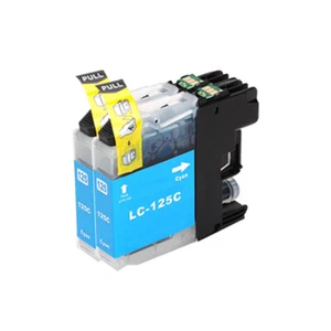 2 cartuchos de tinta cian compatibles con Brother DCP-J4110DW MFC J4410DW LC125 - Imagen 1 de 2