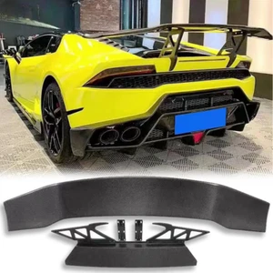 Carbon Fiber Rear Spoiler Wing For Lamborghini Huracan LP580 LP610 DMC Style E - Picture 1 of 8