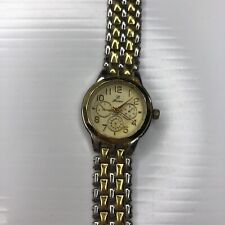 X11 Riviera Two Tone Ladies Retro Stainless Watch Untested