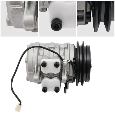 Air Conditioning Compressor For Kubota L4610 M5700 M6800 Tractors With Clutch - Image 1 of 4