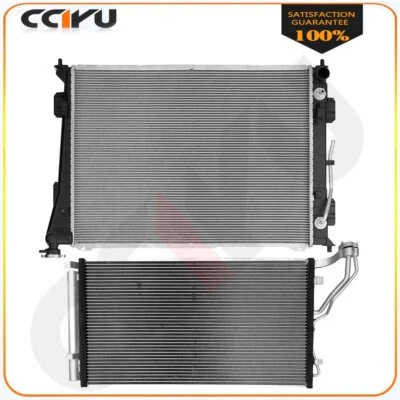 New Assembly Radiator AC Condenser For 12 13 14 15 Kia Optima 2.4L l4 - Image 1 of 4