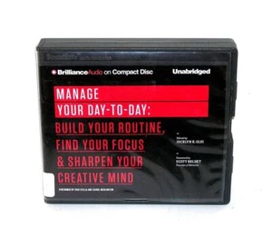 BOOK/AUDIOBOOK CD Jocelyn Glei Editor Work Self Help MANAGE YOUR DAY-TO-DAY - Picture 1 of 1