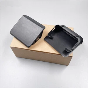 1 Paar Front Stoßstange Ende Kappe Passend für Jeep Wrangler 1996-2006 Schwarz - Picture 1 of 6