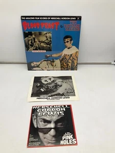 Herschell Gordon Lewis BLOOD FEAST LP Record Sealed, Autographed Photo, + More - Imagen 1 de 9