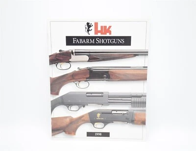 ESCOPETAS HECKLER & KOCH HK FABARM 1998 CATÁLOGO/MANUAL FP6 RED LION GOLDLION SAT8 Foto 1 de 4