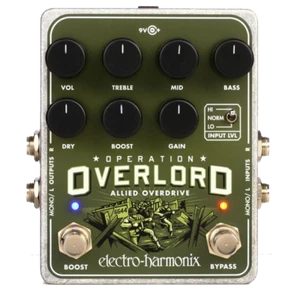 Electro-Harmonix Operation Overlord - Allied Overdrive Guitar Effect Pedal - New - Picture 1 of 1