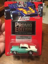 JOHNNY LIGHTNING 1996 PROMO EDITION 1956 CHEVY MINT GREEN LIMITED EDITION 