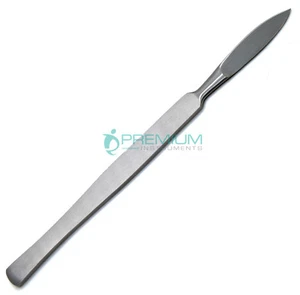Manija de bisturí con hoja 15 cm extremo de trabajo 4 cm instrumentos dentales quirúrgicos premium - Imagen 1 de 6