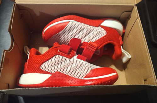 ADIDAS LEGO SPORT PRO CFL RUNNING ROSSO BIANCO 9K BAMBINO