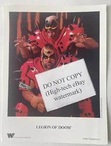 Vintage 1990 WWF Press Promo Steve Taylor COLOR Photo - LOD Legion of Doom - Picture 1 of 4