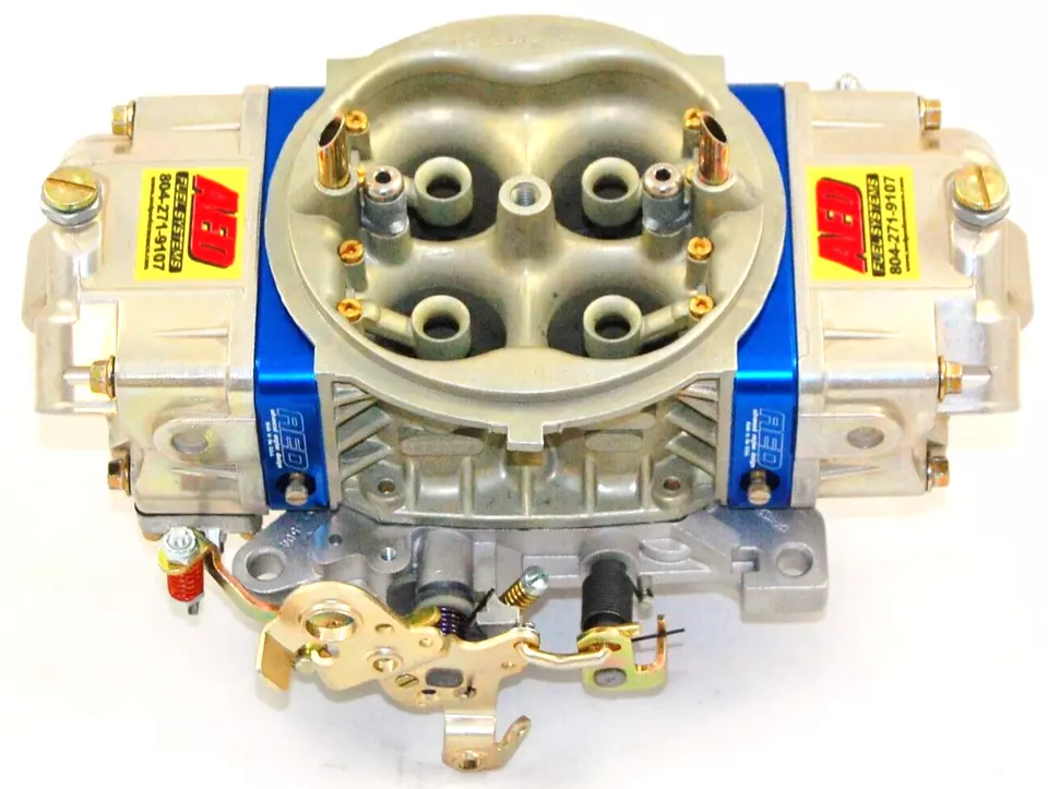 AED AL850HO-A Holley 850 Aluminio Doble Bomba Carb Billet Bloques 850HO Alcohol Foto 1 de 1