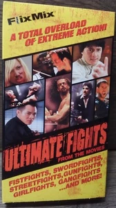 Flix Mix Vol 2 Ultimate Fights From The Movies (VHS, 2002) Sword, Street & More - Picture 1 of 4