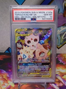 Togepi & Cleffa & Igglybuff GX 143a/236 PSA 10 - GEM MINT - Fast Free Shipping! - Picture 1 of 3