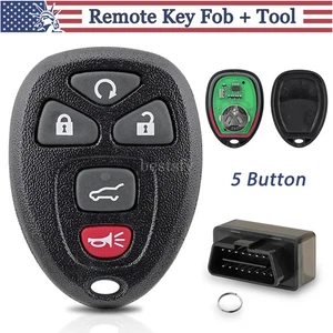 For 2011 2012 2013 2014 Chevrolet Tahoe 5B Remote Car Key Fob + Programmer Tool - Picture 1 of 11