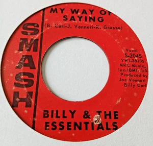 Billy & The Essentials - My Way Of Saying - Smash - 60's Northern Soul - Picture 1 of 2