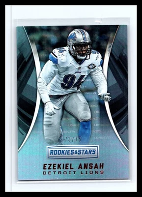 💥 2016 Panini Rookies & Stars - Ezekiel Ansah #77 Longevidade /75 - Imagem 1 de 2
