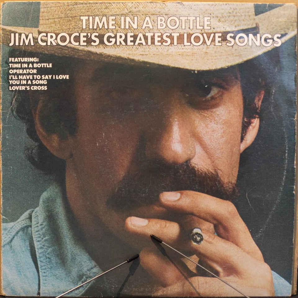 JIM CROCE - TIME IN A BOTTLE - Vinyl LP - Lifesong - 1976 - VG FREE POSTAGE 2973 - Image 1 of 4