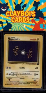 Magnemite Team Rocket Pokémon 60/82 Common Near Mint or Better - Picture 1 of 2