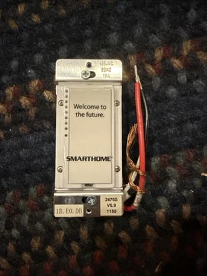 SmartHome Insteon 2476S SwitchLinc Light Switch – White – New, NEVER USED, NIB - Image 1 of 3