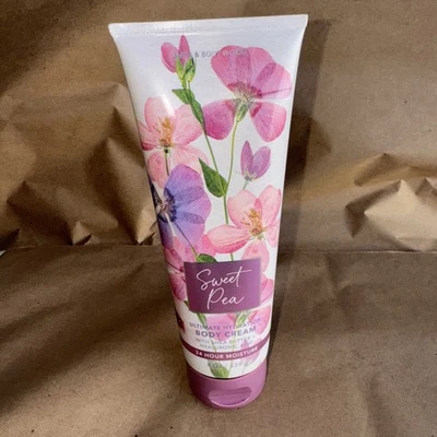BATH AND BODY WORKS Sweet Pea Ultimate Hydration Body Cream 8 Oz - Image 1 of 3