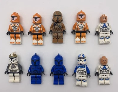 LEGO Star Wars Clone Bomb Squad Trooper Minifigure Lot Used Read Descript - Image 1 of 2