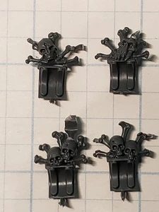 40k Space Wolves ARMORY Bits Wulfen Skull Engraved Backpack Icons Lot AR01 - Picture 1 of 5