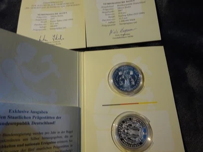 10 Euro Silber Gedenkmünze + Sonderprägung Elisabeth von Thüringen 2007 BRD - Bild 1 von 3