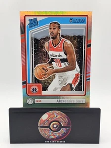 2024-25 Panini Donruss - Winter Holo Parallel Rated Rookie - Alexandre Sarr #215 - Picture 1 of 3