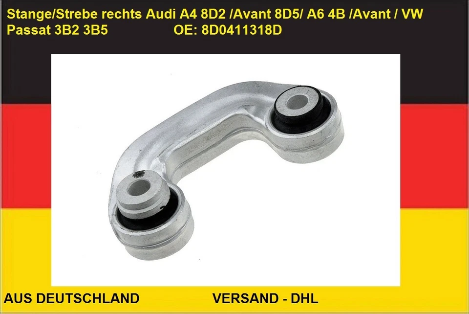 Nuevo Barra Puntal Derecho Aud A4 8D2 / Avan 8D5/A6 4B / V Pasat 3B2 3B5 - Imagen 1 de 1