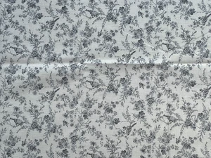 Tela 100 % algodón Niwa Chinoise gris japonés medio metro 0,5 m - Imagen 1 de 7