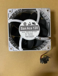 1PZ NUOVO per SANYO Brushless DC San Ace 9SG1212P1G01 120mm 12V 4A Ventilatore Metallo - Foto 1 di 3