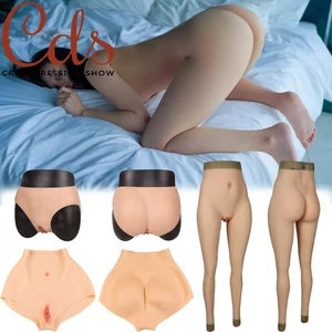 Silikon gefälschte Vagina Hose Hüftverstärker Transgender Höschen für Crossdresser - Bild 1 von 29