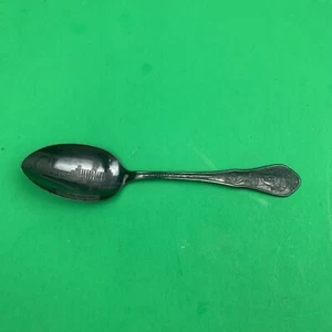 WM A Rogers Vintage Spoon Silver plated Hall Of Science Chicago - Picture 1 of 8