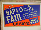 Affiche de la foire du comté de Napa