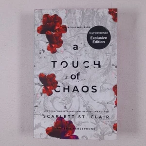 A Touch of Chaos by Scarlett St. Clair Waterstones Exclusive Sprayed Edges NEW - Picture 1 of 6