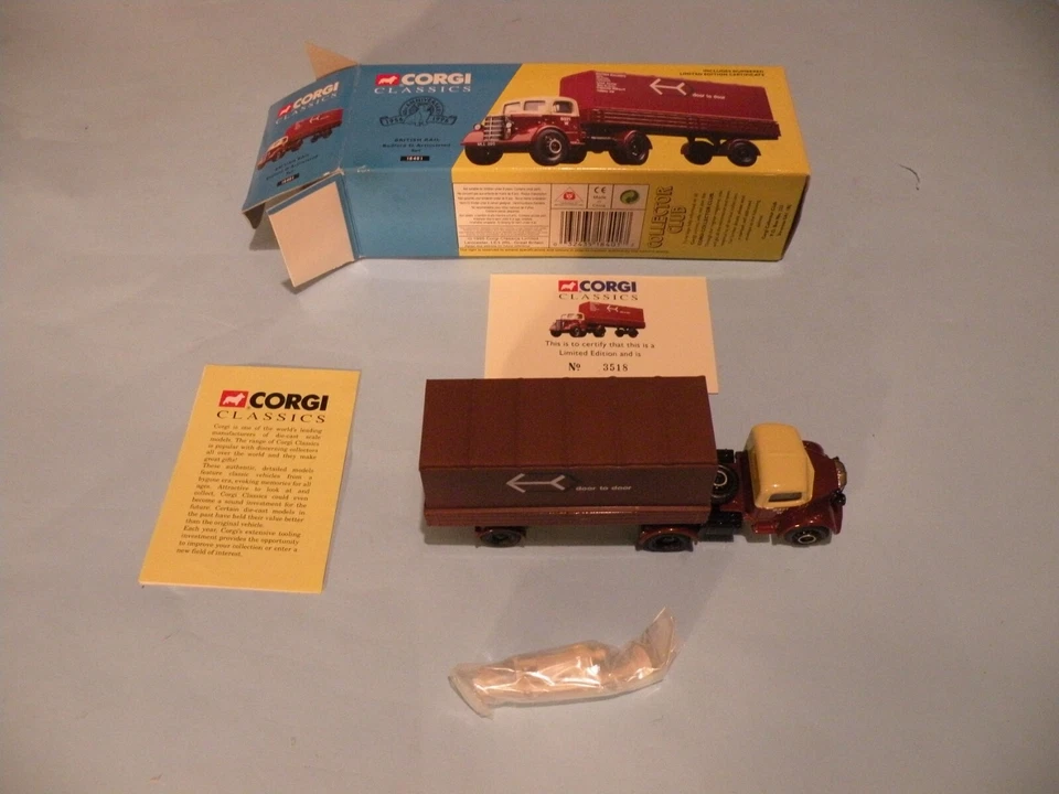 CORGI 18401 BEDFORD ARTICULATED BRITISH RAIL NUOVO/NEW BOX - Immagine 1 di 1