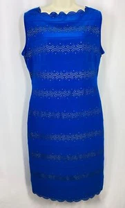 Joseph Ribkoff Electric Blue Dress UK 12 - Picture 1 of 5