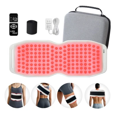 150pcs Leds Red Light Therapy Waist Wrap Pad Belt For Pain Relief Weight Loss - Image 1 of 4